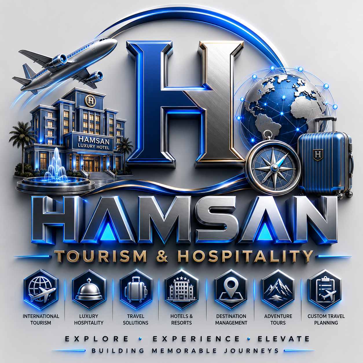 HAMSAN Tourism & Hospitality Logo