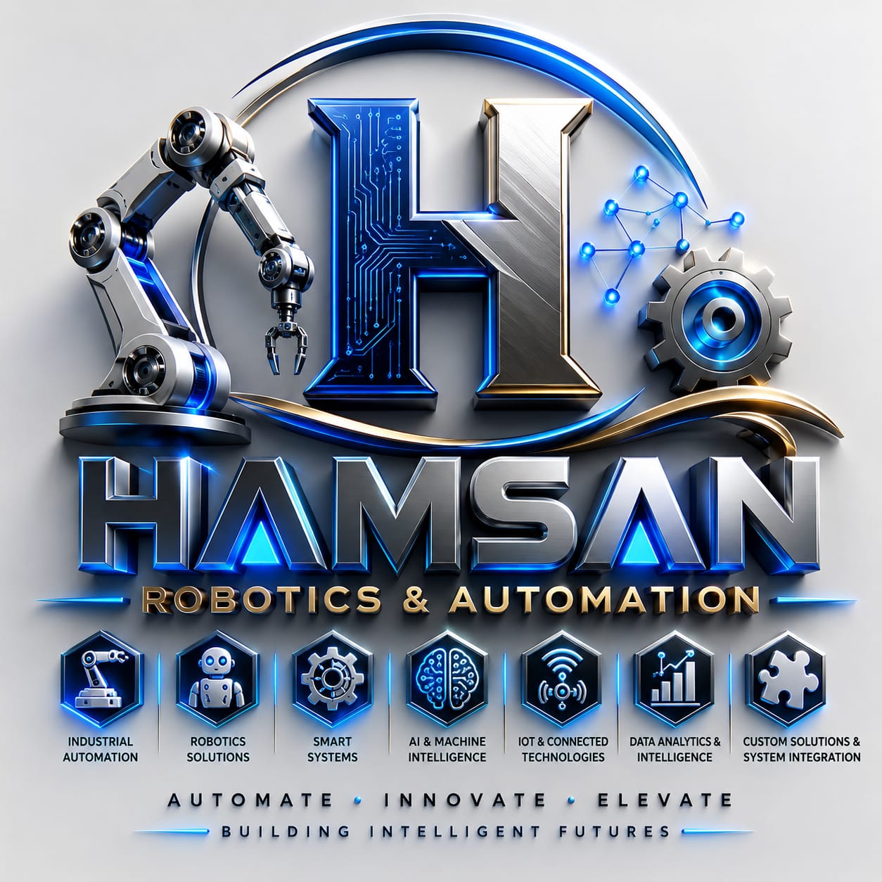 HAMSAN Robotics & Automation Logo