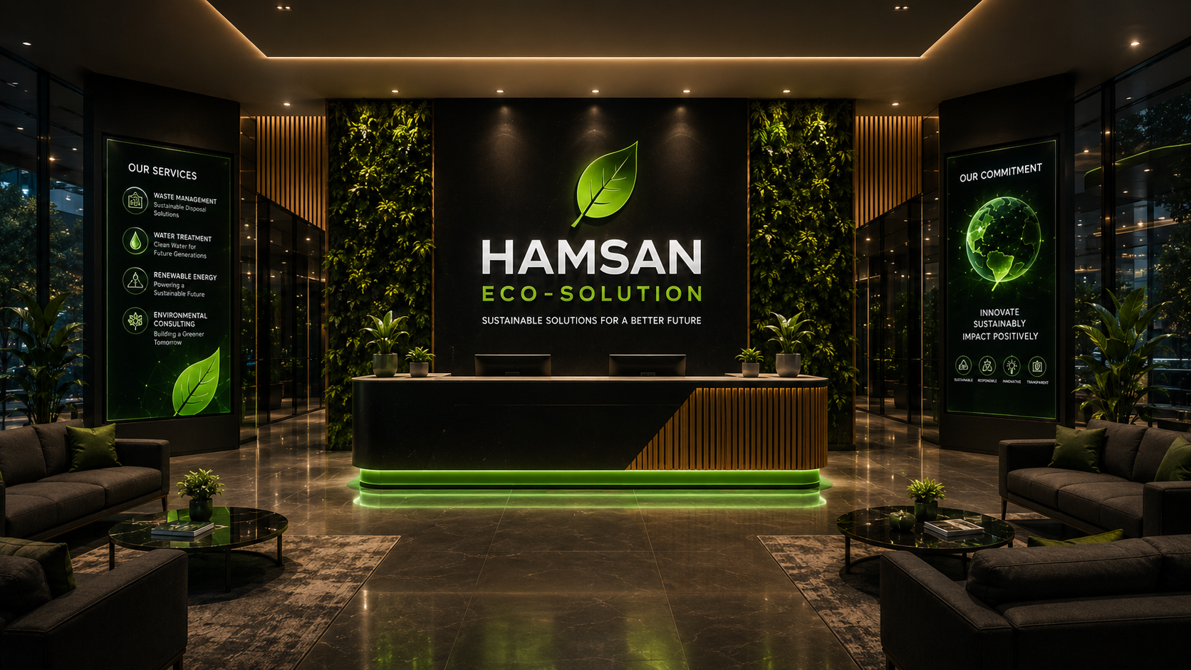 HAMSAN Eco Solution reception